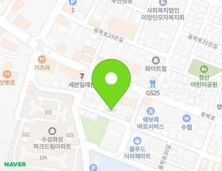 7-7 Yonghak-ro 28-gil, Suseong-gu, Daegu, Republic of Korea Map