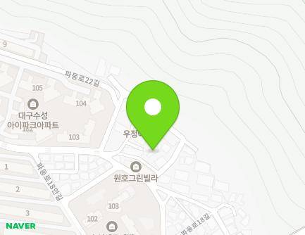 39-3 Padong-ro 22-gil, Suseong-gu, Daegu, Republic of Korea Map