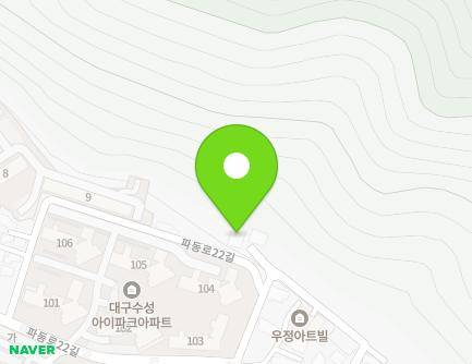 31-7 Padong-ro 22-gil, Suseong-gu, Daegu, Republic of Korea Map