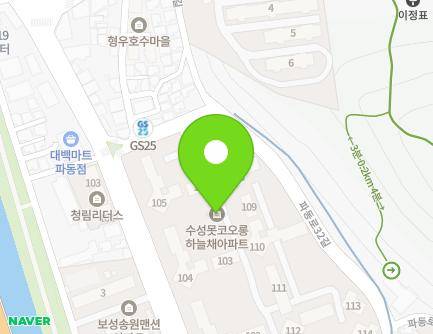 222 Padong-ro, Suseong-gu, Daegu, Republic of Korea Map