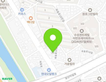 3-5 Padong-ro 18-gil, Suseong-gu, Daegu, Republic of Korea Map