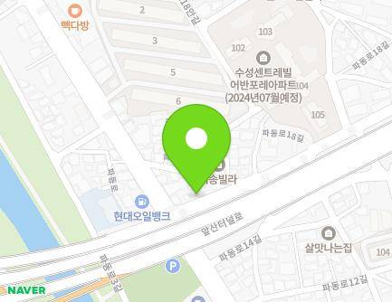 5 Padong-ro 16-gil, Suseong-gu, Daegu, Republic of Korea Map