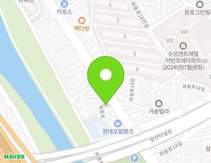 75-1 Padong-ro, Suseong-gu, Daegu, Republic of Korea Map