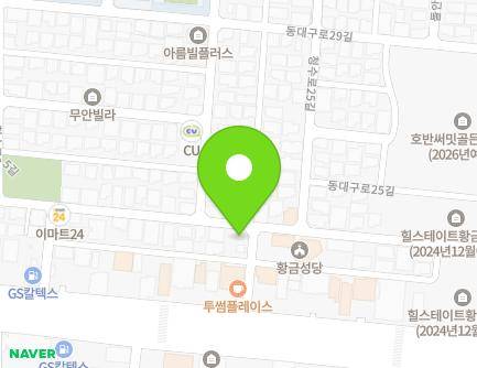 59 Cheongsu-ro 25-gil, Suseong-gu, Daegu, Republic of Korea Map