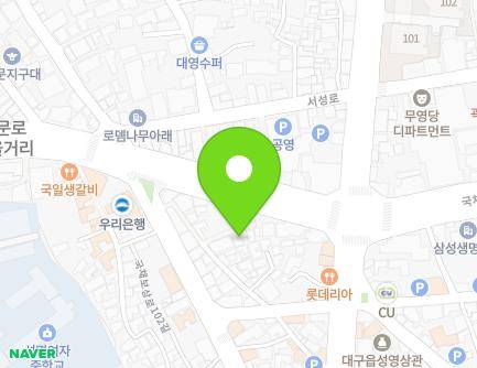 5-23 Gukchaebosang-ro 102-gil, Jung-gu, Daegu, Republic of Korea Map