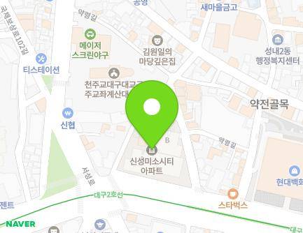 2051 Dalgubeol-daero, Jung-gu, Daegu, Republic of Korea Map