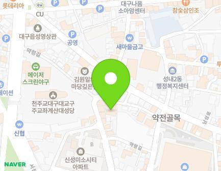34-4 Yangnyeong-gil, Jung-gu, Daegu, Republic of Korea Map