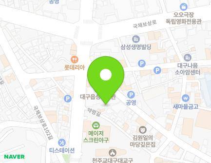 33-36 Yangnyeong-gil, Jung-gu, Daegu, Republic of Korea Map