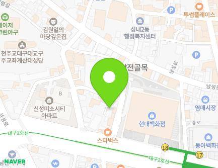 9-1 Dalgubeol-daero 415-gil, Jung-gu, Daegu, Republic of Korea Map