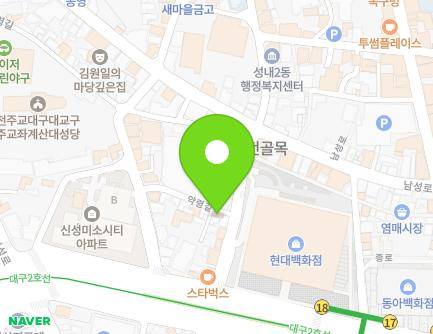 11 Dalgubeol-daero 415-gil, Jung-gu, Daegu, Republic of Korea Map