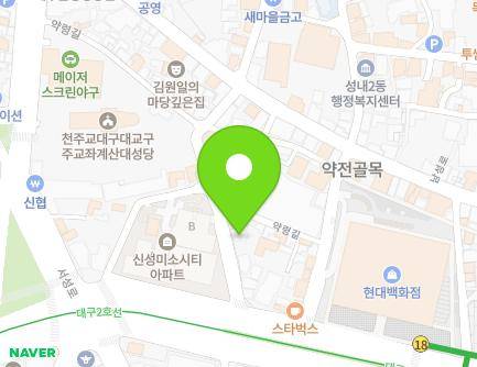 10 Yangnyeong-gil, Jung-gu, Daegu, Republic of Korea Map