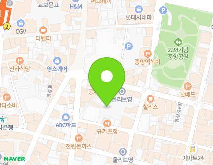 12-7 Dongseong-ro 6-gil, Jung-gu, Daegu, Republic of Korea Map