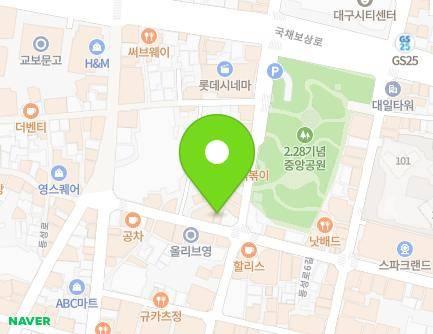 23 Dongseong-ro 6-gil, Jung-gu, Daegu, Republic of Korea Map