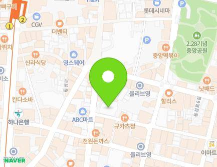 12-13 Dongseong-ro 6-gil, Jung-gu, Daegu, Republic of Korea Map