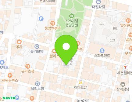 42-10 Dongseong-ro 6-gil, Jung-gu, Daegu, Republic of Korea Map