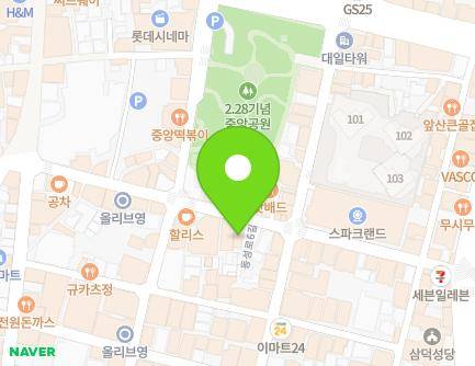 42 Dongseong-ro 6-gil, Jung-gu, Daegu, Republic of Korea Map