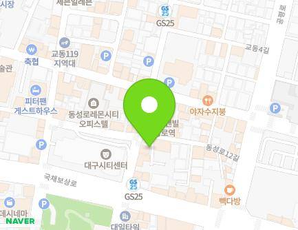 62-4 Dongseong-ro 12-gil, Jung-gu, Daegu, Republic of Korea Map