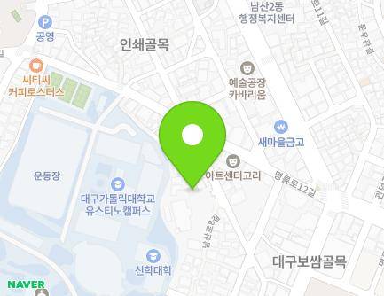 33-20 Myeongnyun-ro 12-gil, Jung-gu, Daegu, Republic of Korea Map