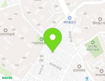 21-16 Namsan-ro 3-gil, Jung-gu, Daegu, Republic of Korea Map