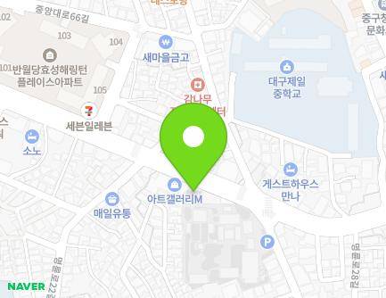 106 Myeongnyun-ro, Jung-gu, Daegu, Republic of Korea Map