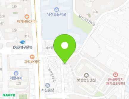 44-62 Namsan-ro, Jung-gu, Daegu, Republic of Korea Map