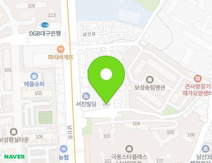 44-11 Namsan-ro, Jung-gu, Daegu, Republic of Korea Map