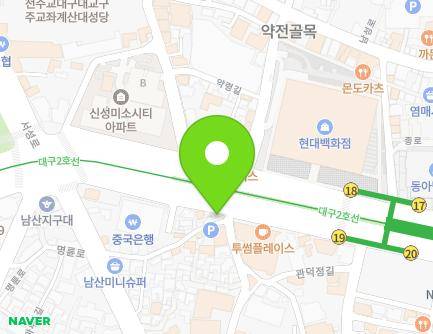 2066 Dalgubeol-daero, Jung-gu, Daegu, Republic of Korea Map