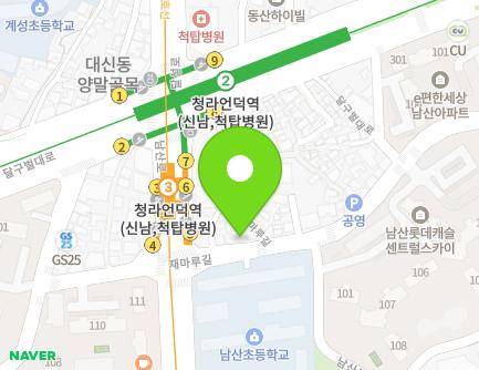 106 Jaemaru-gil, Jung-gu, Daegu, Republic of Korea Map
