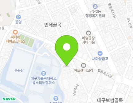 35-20 Myeongnyun-ro 12-gil, Jung-gu, Daegu, Republic of Korea Map
