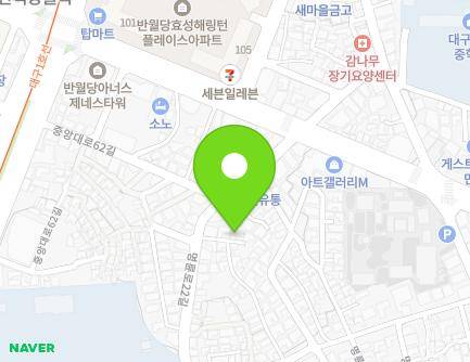 25-5 Myeongnyun-ro 22-gil, Jung-gu, Daegu, Republic of Korea Map