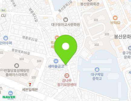 33 Myeongnyun-ro 23-gil, Jung-gu, Daegu, Republic of Korea Map