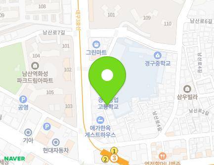 11-14 Namsan-ro 2-gil, Jung-gu, Daegu, Republic of Korea Map