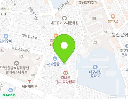 31 Myeongnyun-ro 23-gil, Jung-gu, Daegu, Republic of Korea Map