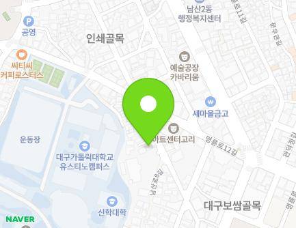 33-18 Myeongnyun-ro 12-gil, Jung-gu, Daegu, Republic of Korea Map