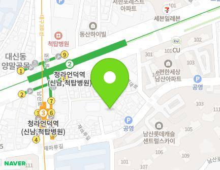 112-50 Jaemaru-gil, Jung-gu, Daegu, Republic of Korea Map