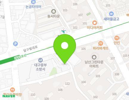 99 Namsan-ro 3-gil, Jung-gu, Daegu, Republic of Korea Map