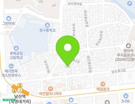 39-4 Namsan-ro 2-gil, Jung-gu, Daegu, Republic of Korea Map