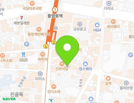 406-12 Jungang-daero, Jung-gu, Daegu, Republic of Korea Map