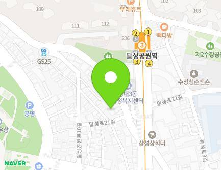9-4 Dalseong-ro 21-gil, Jung-gu, Daegu, Republic of Korea Map