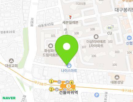 11 Myeongdeok-ro 55-gil, Jung-gu, Daegu, Republic of Korea Map