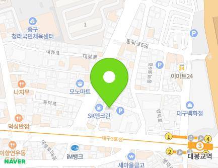 311-2 Myeongdeok-ro, Jung-gu, Daegu, Republic of Korea Map