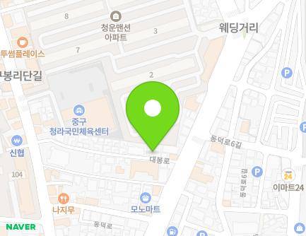 202-41 Daebong-ro, Jung-gu, Daegu, Republic of Korea Map