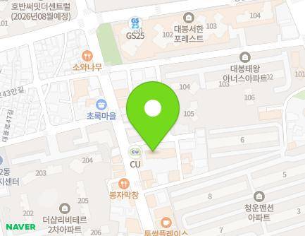 226 Daebong-ro, Jung-gu, Daegu, Republic of Korea Map