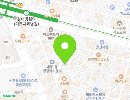 2210-19 Dalgubeol-daero, Jung-gu, Daegu, Republic of Korea Map