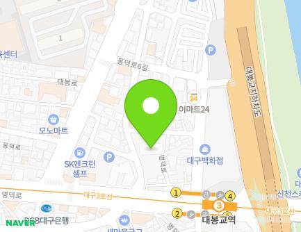 10 Myeongdeok-ro 65-gil, Jung-gu, Daegu, Republic of Korea Map