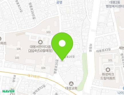 69 Myeongnyun-ro 26-gil, Jung-gu, Daegu, Republic of Korea Map