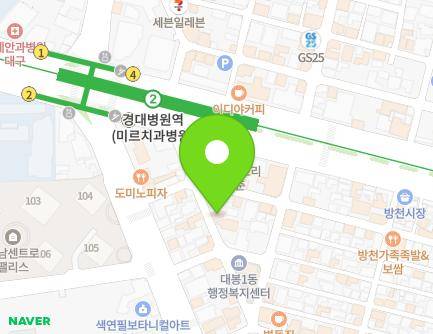 17 Dalgubeol-daero 440-gil, Jung-gu, Daegu, Republic of Korea Map