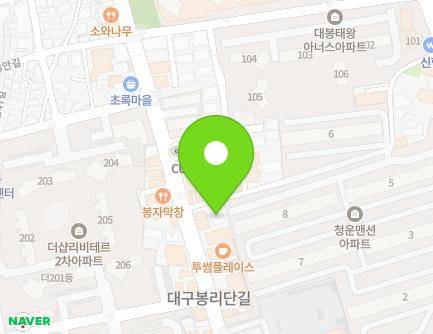 220-6 Daebong-ro, Jung-gu, Daegu, Republic of Korea Map