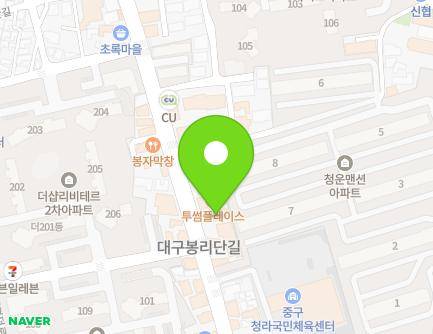 214 Daebong-ro, Jung-gu, Daegu, Republic of Korea Map