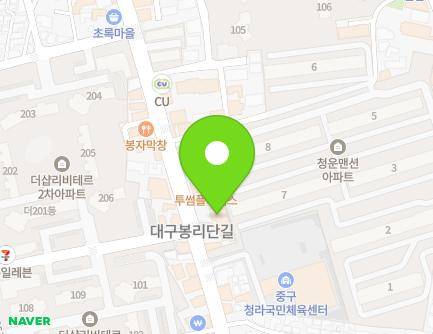 212-1 Daebong-ro, Jung-gu, Daegu, Republic of Korea Map